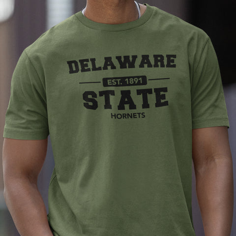 Delaware State Fatigue Green (Men's Short Sleeve)