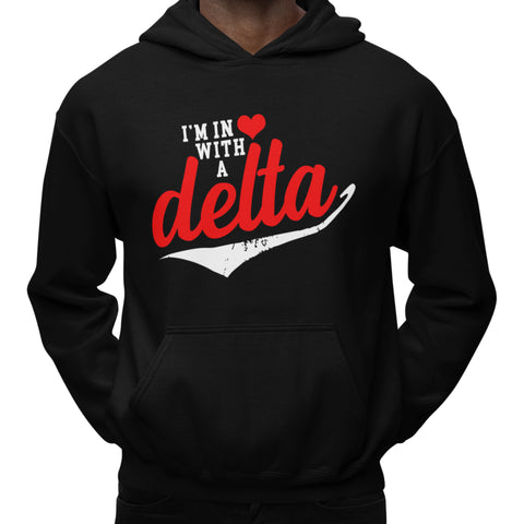 I'm In love With A Delta (Men's Hoodie)