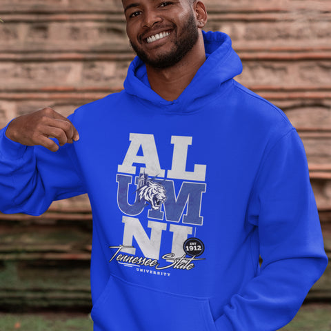 Tennessee State University Signature Series - Vintage/Grunge Style (Unisex Hoodie)