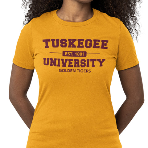 Tuskegee Golden Tigers (Women's Short Sleeve)