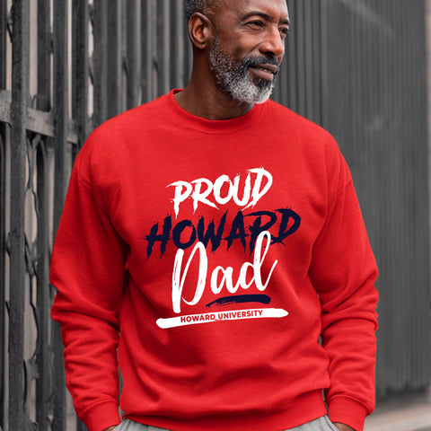 Proud Howard University Dad NextGen (Unisex Sweatshirt)