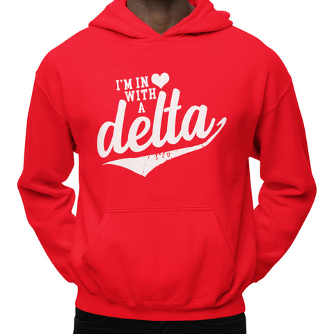 I'm In love With A Delta (Men's Hoodie)