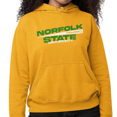 Norfolk State University Flag  Edition (Women's Hoodie)