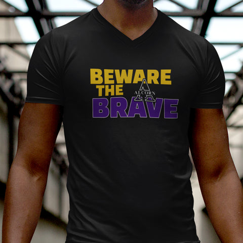 Beware The Brave - Alcorn State University (Men's V-Neck)