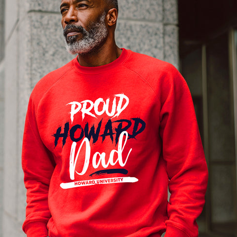 Proud Howard University Dad NextGen (Unisex Sweatshirt)
