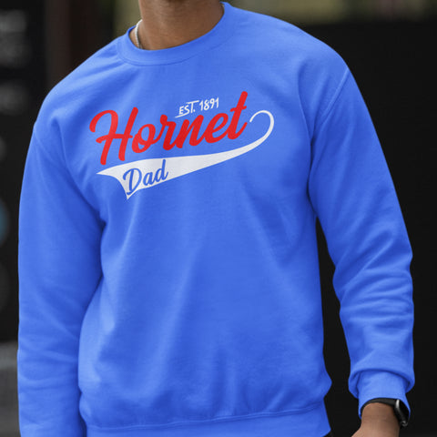 Hornet Dad 1891 - Delaware State (Men's Sweatshirt)