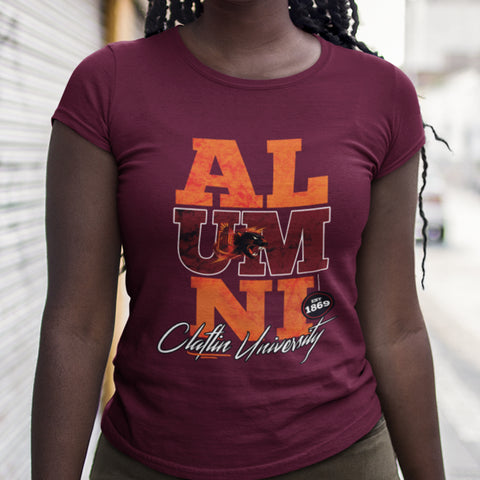 Claflin University Alumni Signature Series - Vintage/Grunge Style (Women's Short Sleeve)