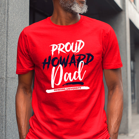 Proud Howard University Dad NextGen (Men's Short Sleeve)