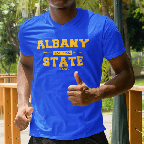Albany State Golden Rams (Men's V-Neck)
