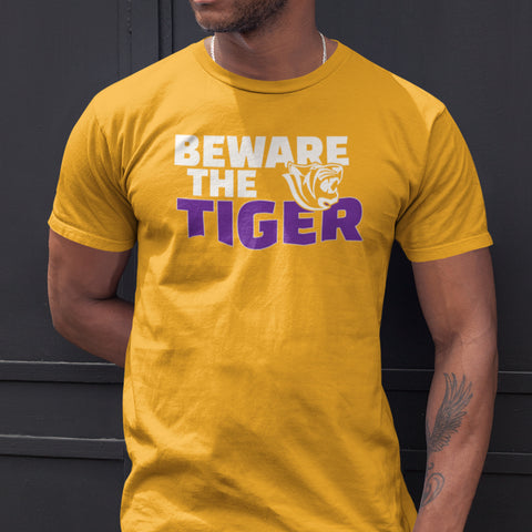 Beware The Tiger - Benedict College (Men's Short Sleeve)