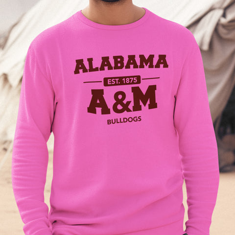 Alabama A&M Bulldogs - PINK (Men's Long Sleeve)