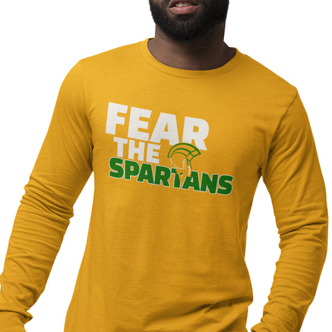 Fear The Spartans - NSU - (Men's Long Sleeve)