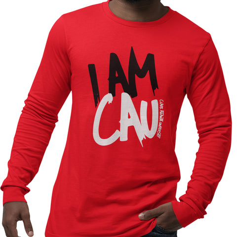 I AM CAU - Clark Atlanta - (Men's Long Sleeve)