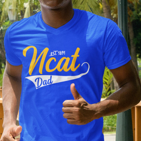 NCA&T Dad 1891 - North Carolina A&T (Men's V-Neck)