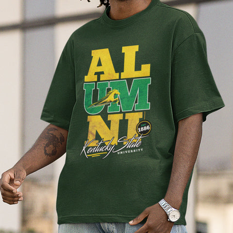 Kentucky State University Alumni Signature Series - Vintage/Grunge Style (Men's Short Sleeve)