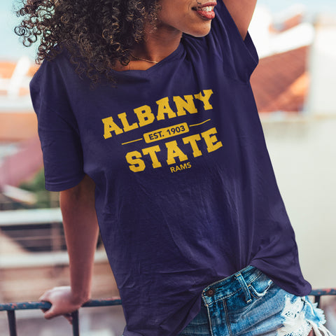 Albany State Golden Rams (Women's V-Neck)