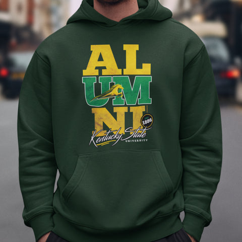 Kentucky State University Alumni Signature Series - Vintage/Grunge Style (Unisex Hoodie)