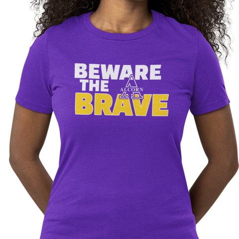 Beware The Brave - Alcorn State (Women's Short Sleeve)