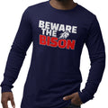 Beware The Bison - Howard University - (Men's Long Sleeve)