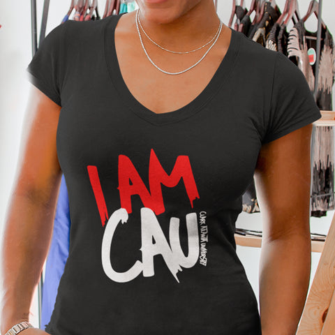 I AM CAU - Clark Atlanta University (Women's V-Neck)