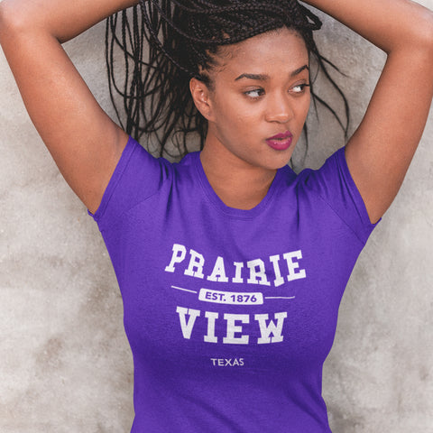 Prairie View University Panthers (Women's V-Neck)