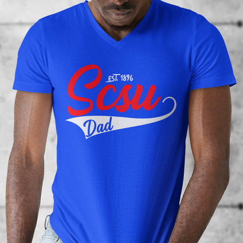 SCSU Dad 1896 - South Carolina State University (Men's V-Neck)