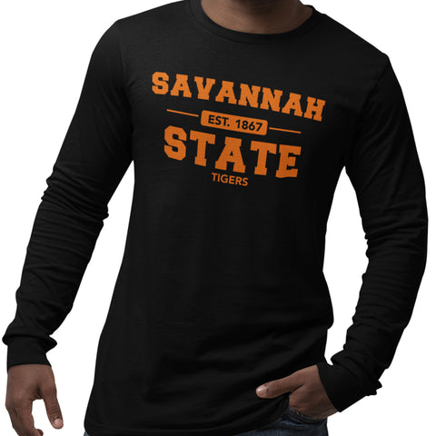 Savannah State University Tigers (Men's Long Sleeve)