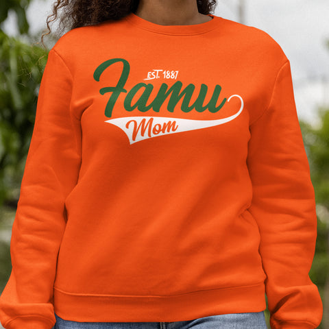 FAMU Mom 1887 - Florida A&M University (Women's Sweatshirt)