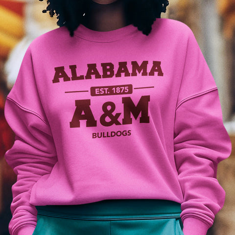 Alabama A&M Bulldogs - PINK (Sweatshirt)