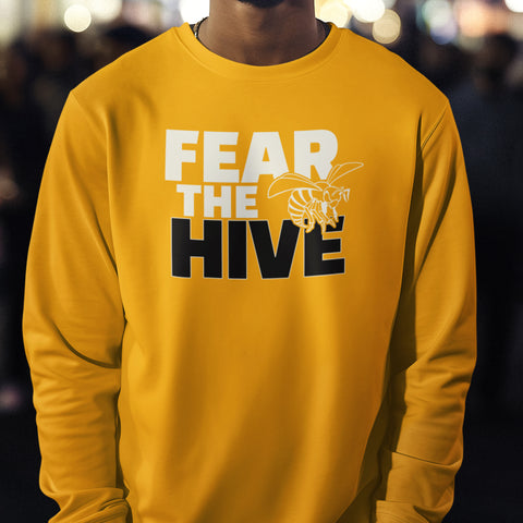 Fear The Hive - Alabama State University (Men's Long Sleeve)
