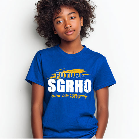 Future SGRho NextGen (Royal Blue Youth T-Shirt) - Sigma Gamma Rho