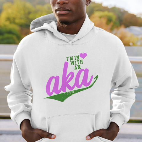 I'm In Love With An AKA (Men's Hoodie)