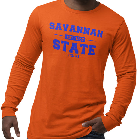 Savannah State University Tigers (Men's Long Sleeve)