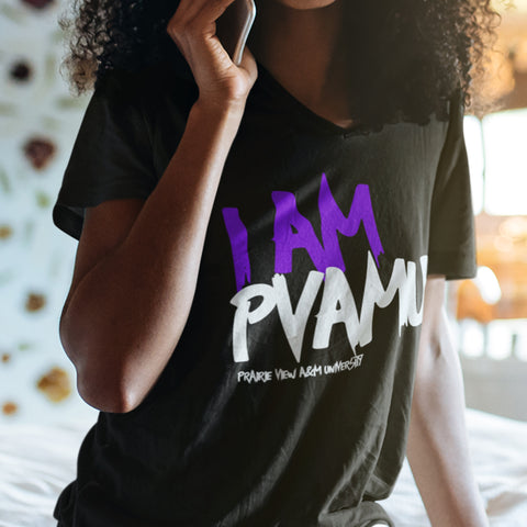 I AM PVAMU - Prairie View University (Women's V-Neck)