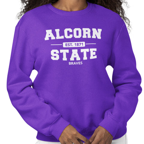 Alcorn State University Braves (Women's Sweatshirt)