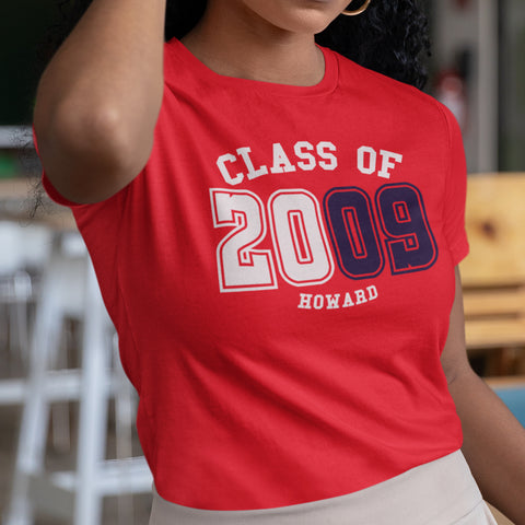 Howard University Class of YYYY (Women's Short Sleeve)