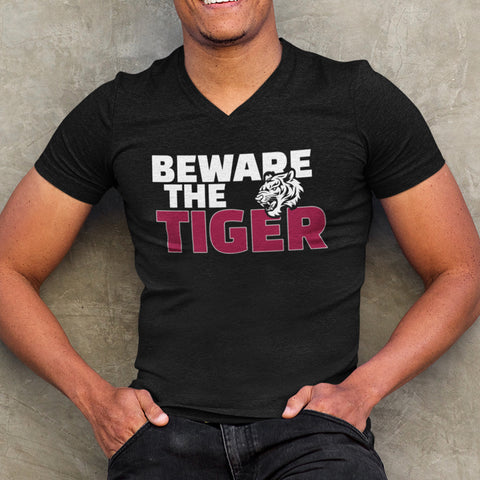 Beware The Tiger - Texas Southern (Men's V-Neck)