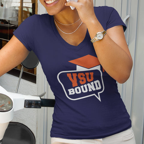 Virginia State University Bound (Women's V-Neck)