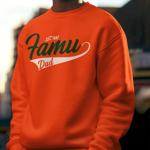 FAMU Dad 1887 - Florida A&M University (Men's Sweatshirt)