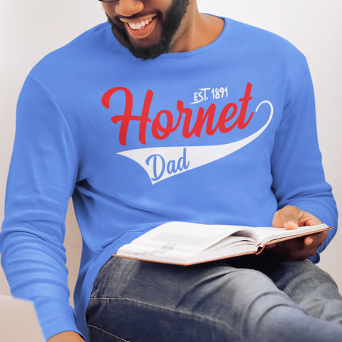 Hornet Dad - Delaware State University (Men's Long Sleeve)