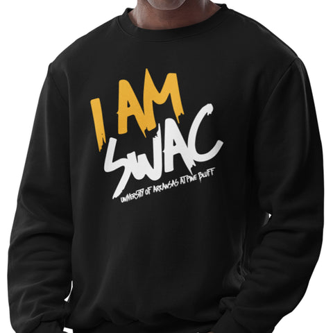 I AM SWAC - Arkansas Pine Bluff (Men's Sweatshirt)
