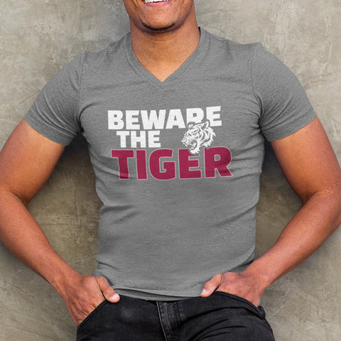 Beware The Tiger - Texas Southern (Men's V-Neck)