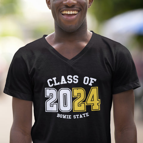 Bowie State Class of YYYY (Men's V-Neck)