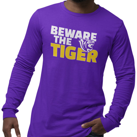 Beware The Tiger - Benedict College (Men's Long Sleeve)