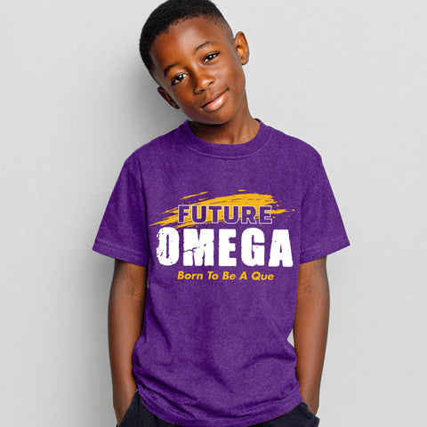 Future Omega NextGen (Purple Youth T-Shirt) - Omega Psi Phi