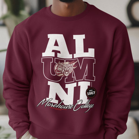 Morehouse College Alumni Signature Series Sweatsuit - (Sweatshirt + Sweatpants)