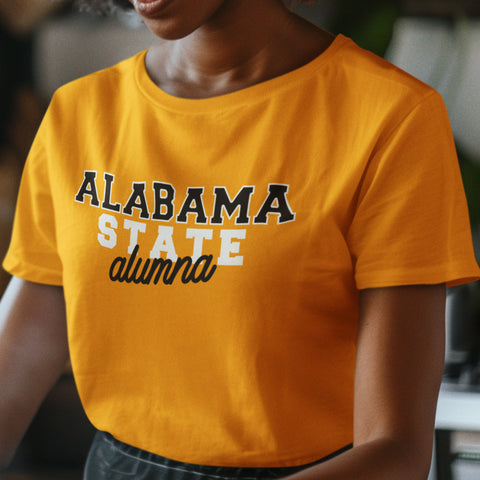 Alabama State Alumna (Women's Short Sleeve)