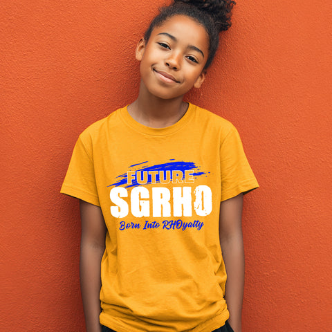 Future SGRho NextGen (Gold Youth T-Shirt) - Sigma Gamma Rho