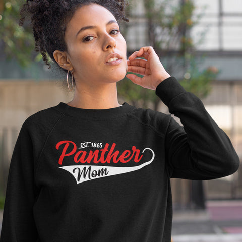 Panther Mom 1865 - Clark Atlanta University (Women's Sweatshirt)