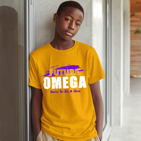Future Omega NextGen (Gold Youth T-Shirt) - Omega Psi Phi